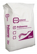 Pro-smesi Polimerus 9055, 20 кг, шпаклевка полимерная cупер-белая
